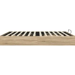 vidaXL Estructura de Cama Ottoman 203 x 180 x 25 cm Roble Sonoma Outlet