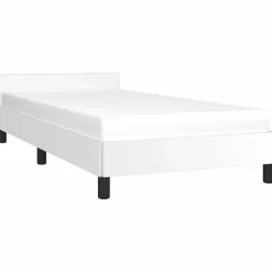 vidaXL Camas Y Accesorios-Estructura de cama con cabecero sin colchón 80x200 cm