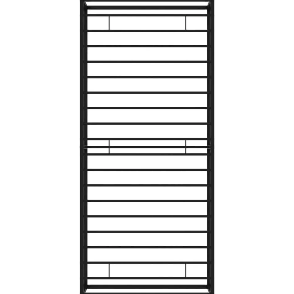 vidaXL Camas Y Accesorios-Estructura de cama sin colchón metal 90x200 cm