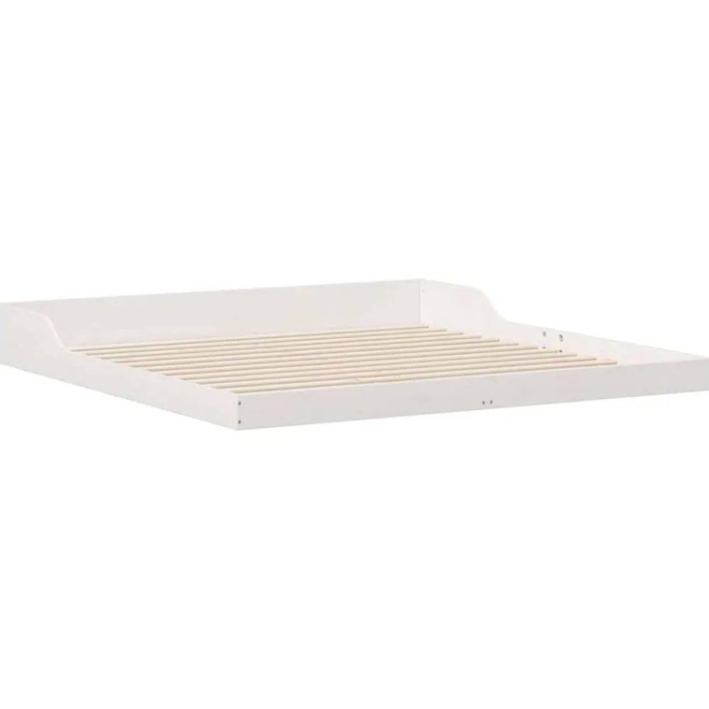 vidaXL Camas Y Accesorios-Estructura de cama 200 x 200 cm Madera de pino macizo