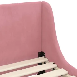 vidaXL Estructura de cama para niños pequeños con cabecera Rosa Outlet