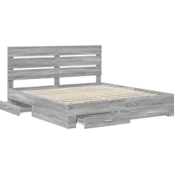 vidaXL Conjuntos De Muebles-Estructura de cama con cajón 200 x 200 cm