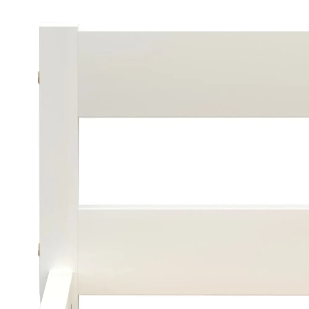 vidaXL Camas Y Accesorios-Estructura de cama sin colchón madera de pino 90x200 cm
