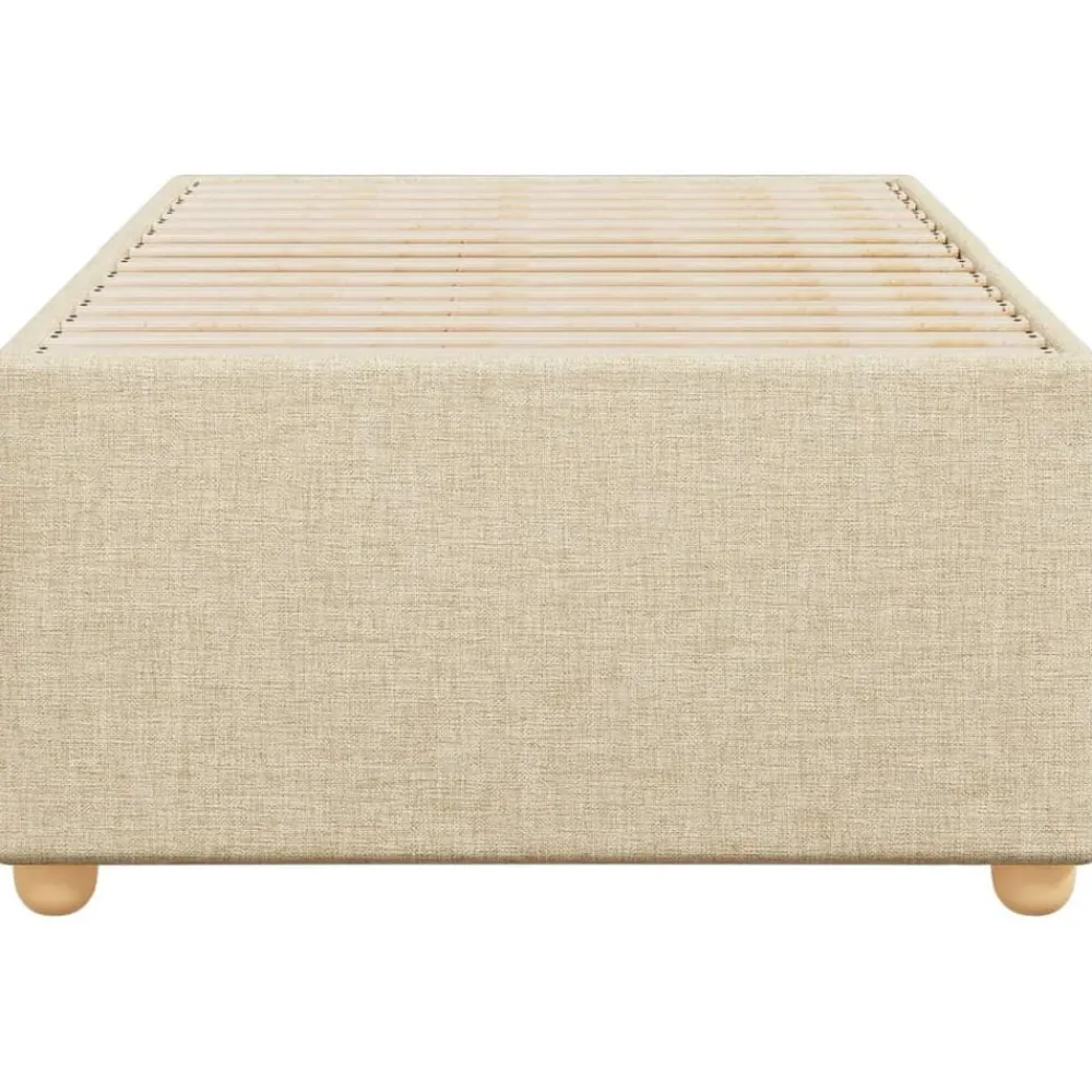 vidaXL Camas Y Accesorios-Estructura de cama sin colchón tela 80x200 cm