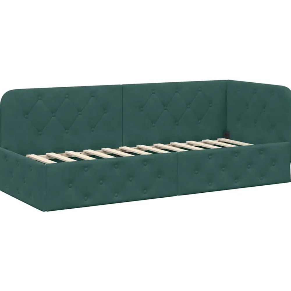vidaXL Camas Y Accesorios-Estructura de cama en esquina 80 x 200 cm