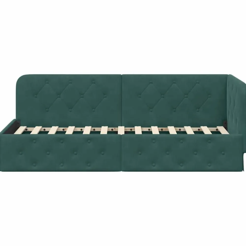 vidaXL Camas Y Accesorios-Estructura de cama en esquina 80 x 200 cm
