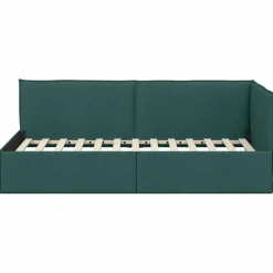 vidaXL Camas Y Accesorios-Estructura de cama en esquina 80 x 200 cm tela