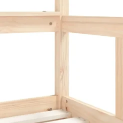 vidaXL Estructura de cama para niños con cajones madera pino 70x140 cm Natural Clearance