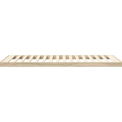 vidaXL Camas Y Accesorios-Estructura de Cama de Suelo Sonoma 75 x 190 cm