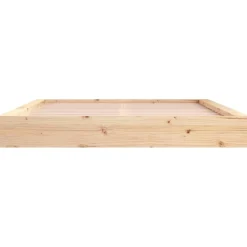 vidaXL Camas Y Accesorios-Estructura de cama de madera maciza 200x200 cm