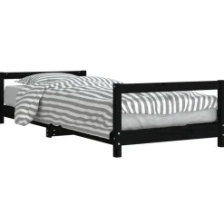 Niños vidaXL Mobiliario Para Bebés Y Niños Pequeños-Estructura de cama para niños madera de pino 90x200 cm