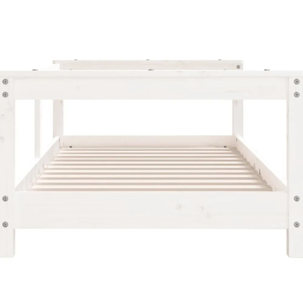 Niños vidaXL Mobiliario Para Bebés Y Niños Pequeños-Estructura de cama para niños madera de pino 70x140 cm