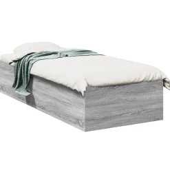 vidaXL Camas Y Accesorios-Estructura de cama madera de ingeniería 75x190 cm