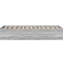 vidaXL Camas Y Accesorios-Estructura de cama madera de ingeniería 75x190 cm