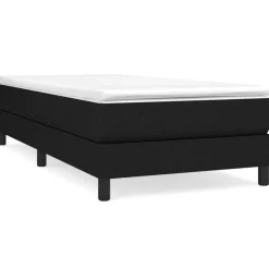 vidaXL Camas Y Accesorios-Estructura de cama con somier tela 80x200 cm