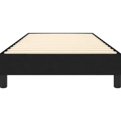 vidaXL Camas Y Accesorios-Estructura de cama con somier tela 80x200 cm