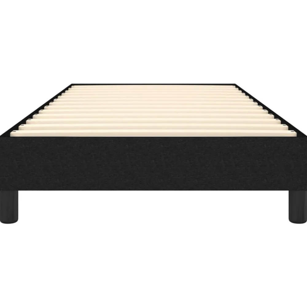 vidaXL Camas Y Accesorios-Estructura de cama con somier tela 80x200 cm