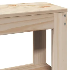 vidaXL Estructura de cama con cabecero madera maciza pino 75x190 cm Natural Hot