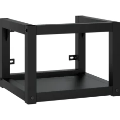 vidaXL Estructura de lavabo suspendido hierro 40x38x31 cm Negro Hot