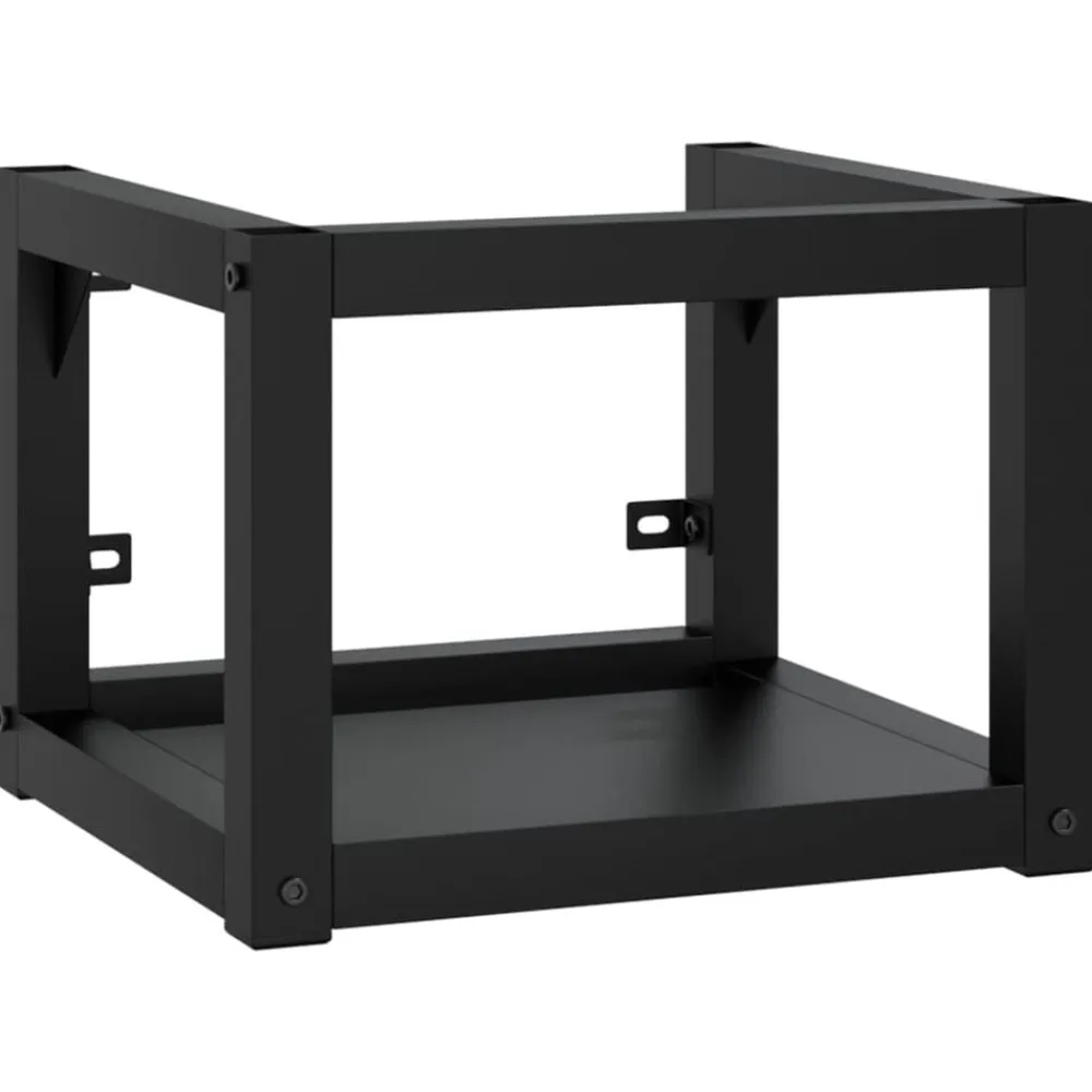 vidaXL Estructura de lavabo suspendido hierro 40x38x31 cm Negro Hot