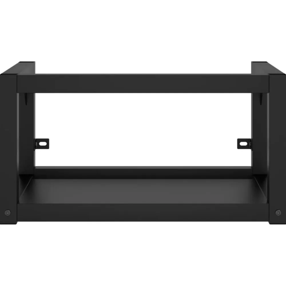 vidaXL Estructura de lavabo suspendido hierro 40x38x31 cm Negro Hot
