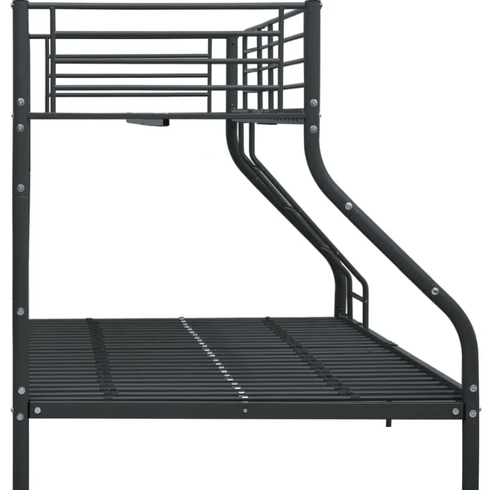 vidaXL Camas Y Accesorios-Estructura de litera de metal 140x200 cm/90x200 cm