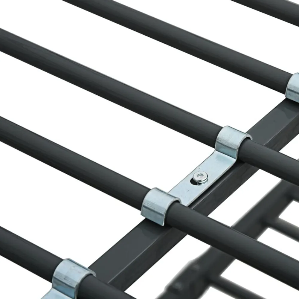 vidaXL Camas Y Accesorios-Estructura de litera de metal 140x200 cm/90x200 cm