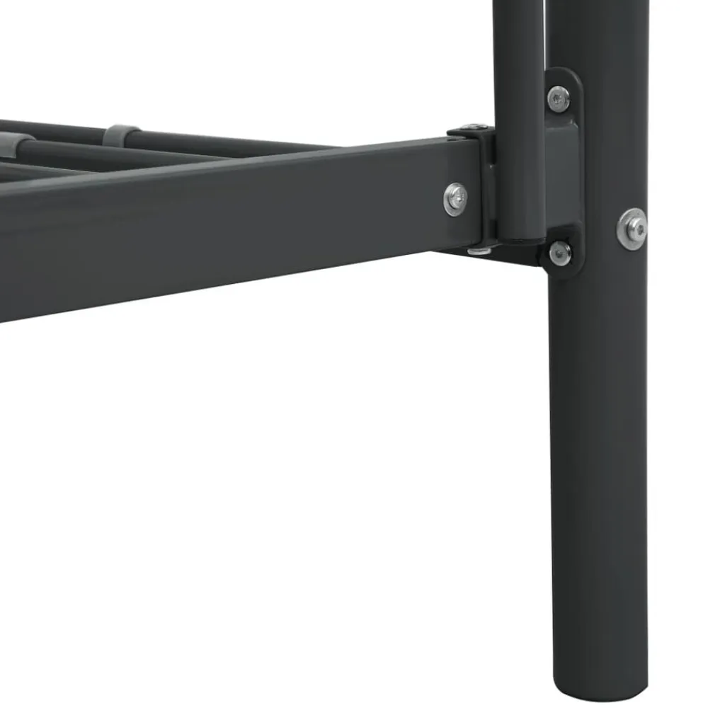 vidaXL Camas Y Accesorios-Estructura de litera de metal 140x200 cm/90x200 cm