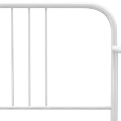 vidaXL Estructura de sofá cama sin colchón metal 90x200 cm Blanco Hot