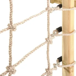vidaXL Estructuras Para Juegos Al Aire Libre-Estructura escalada madera de pino impregnada 240x100x170 cm