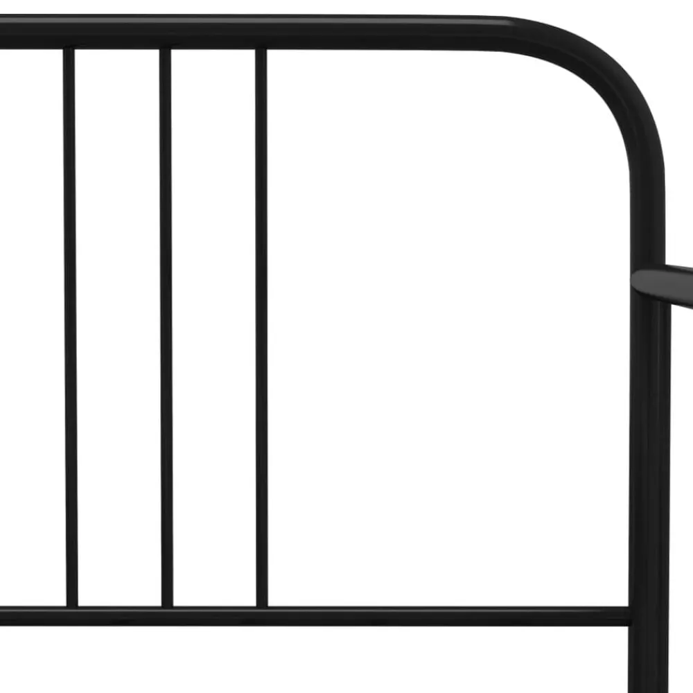vidaXL Camas Y Accesorios-Estructura sofá cama extraíble sin colchón metal 90x200cm