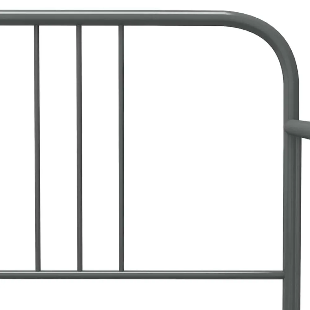 vidaXL Camas Y Accesorios-Estructura sofá cama extraíble sin colchón metal 90x200 cm