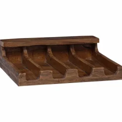 vidaXL Estuche Marrón 36 x 30 x 10 cm Madera de Caoba Sólida Online