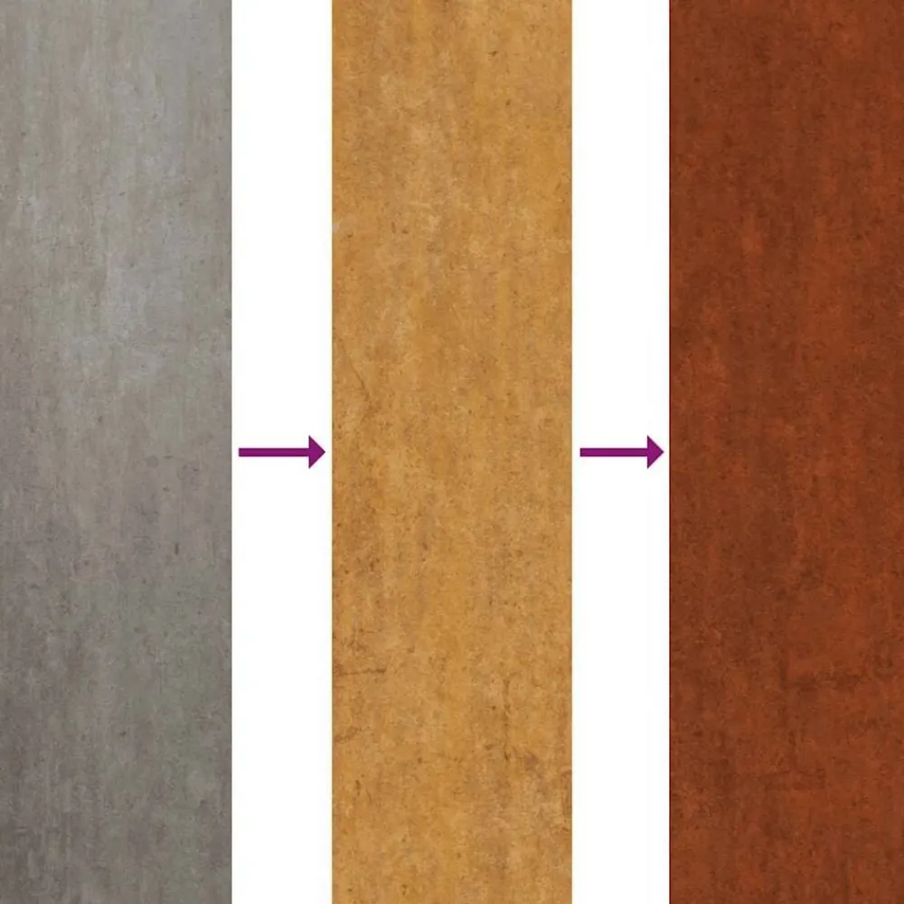 vidaXL Estufa de camping de acero corten 35x50x60 cm oxidado Hot