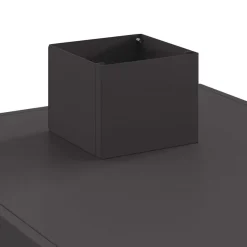 vidaXL Estufa de camping 35 x 50 x 60 cm Acero laminado en frío Negro Clearance