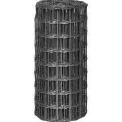 vidaXL Euro Valla de acero 10x0,8 m Gris Best