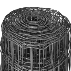 vidaXL Euro Valla de acero 10x0,8 m Gris Best