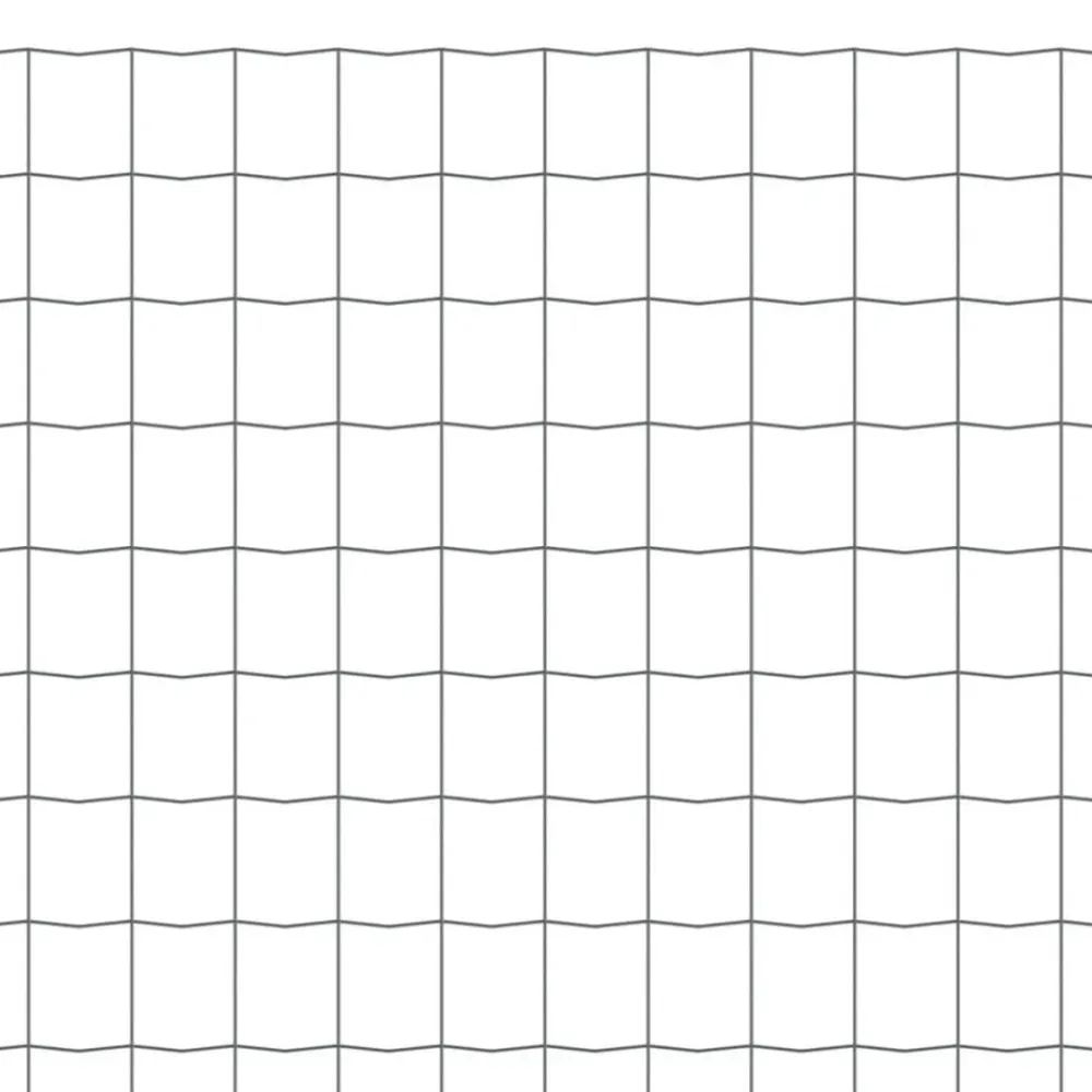 vidaXL Euro Valla de acero 10x0,8 m Gris Best
