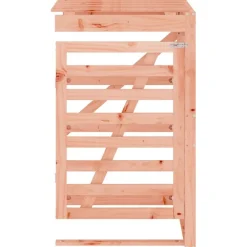 vidaXL Extensión para cobertizo de cubo de basura madera abeto Douglas Douglas natural Best
