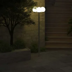 vidaXL Farola de jardín 3 focos 220 cm Clearance