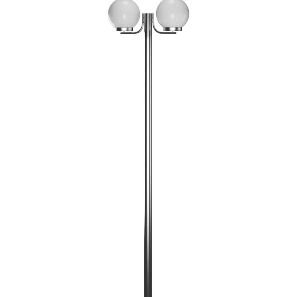 vidaXL Farola de jardín 2 focos 220 cm Sale