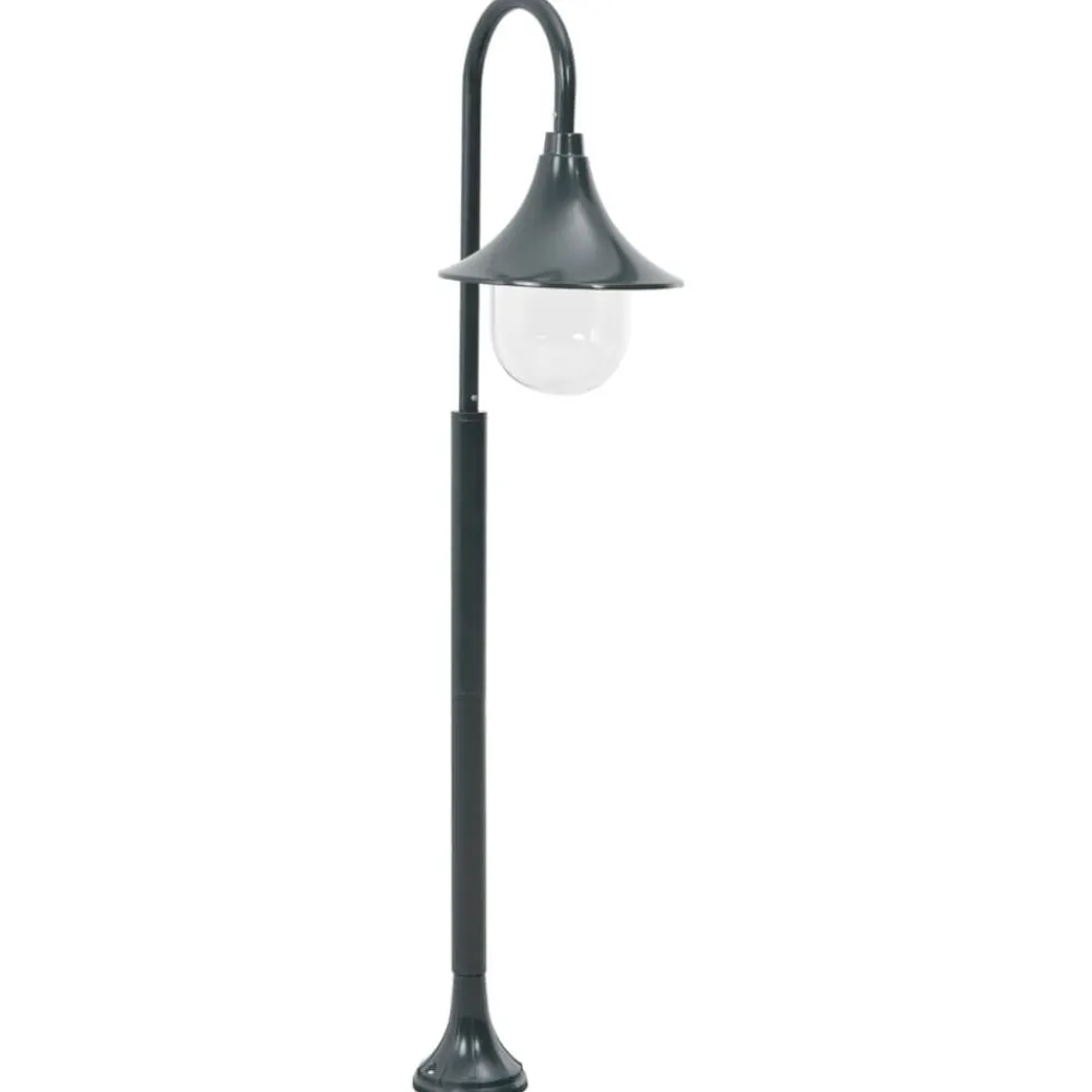 vidaXL Iluminación-Farola de jardín aluminio E27 120 cm