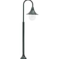 vidaXL Iluminación-Farola de jardín aluminio E27 120 cm