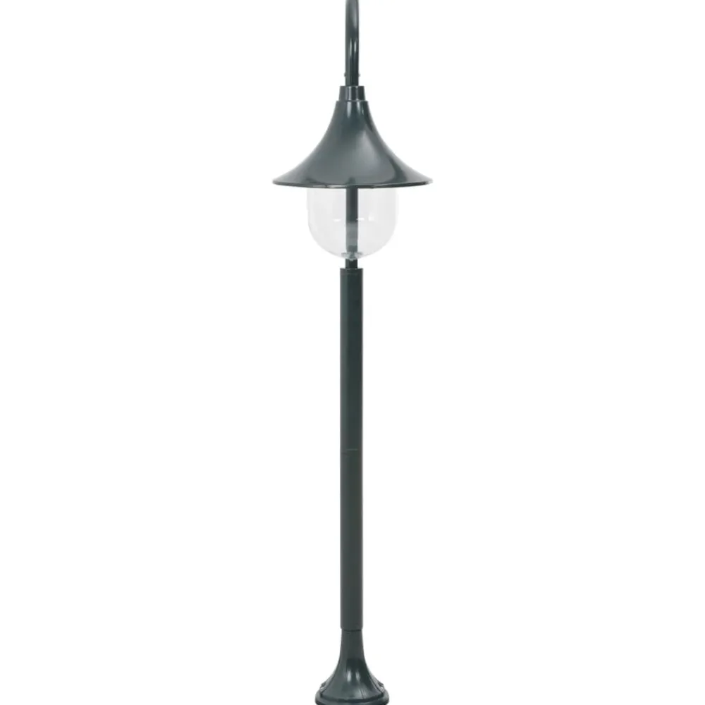 vidaXL Iluminación-Farola de jardín aluminio E27 120 cm