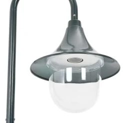 vidaXL Iluminación-Farola de jardín aluminio E27 120 cm