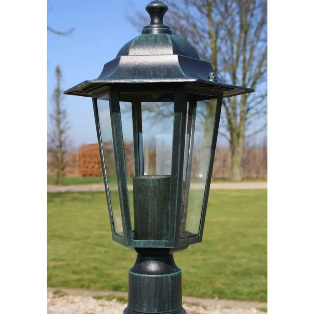 vidaXL Farolas de jardín Preston 2 piezas 105 cm Clearance