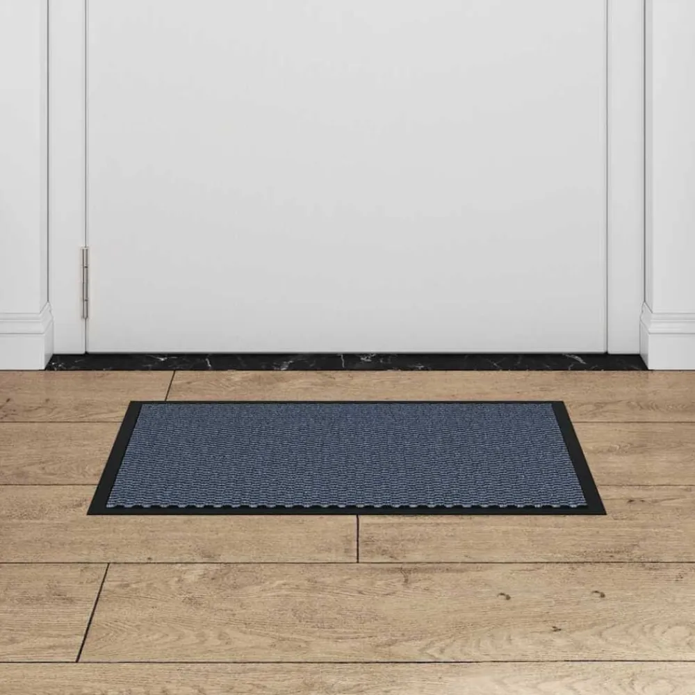 vidaXL Felpudo 40x60 cm Azul Outlet