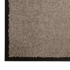vidaXL Felpudo 60 x 40 x 1.2 cm Tela de peluche Beige Clearance