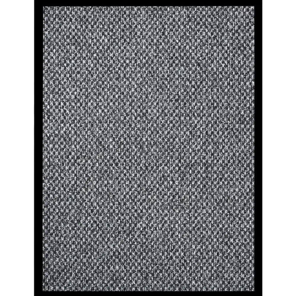 vidaXL Felpudo 60x80 cm Gris Best