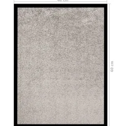vidaXL Felpudo 40x60 cm Gris Online